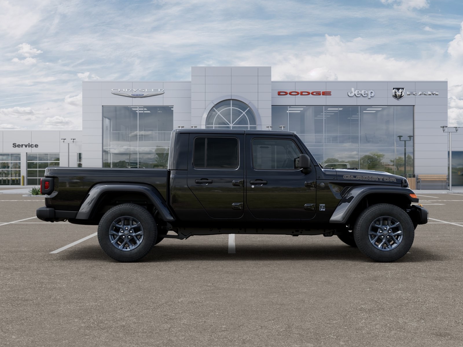 New 2026 Black Clear-Coat Exterior Paint Jeep 85th Anniversary Edition image 21