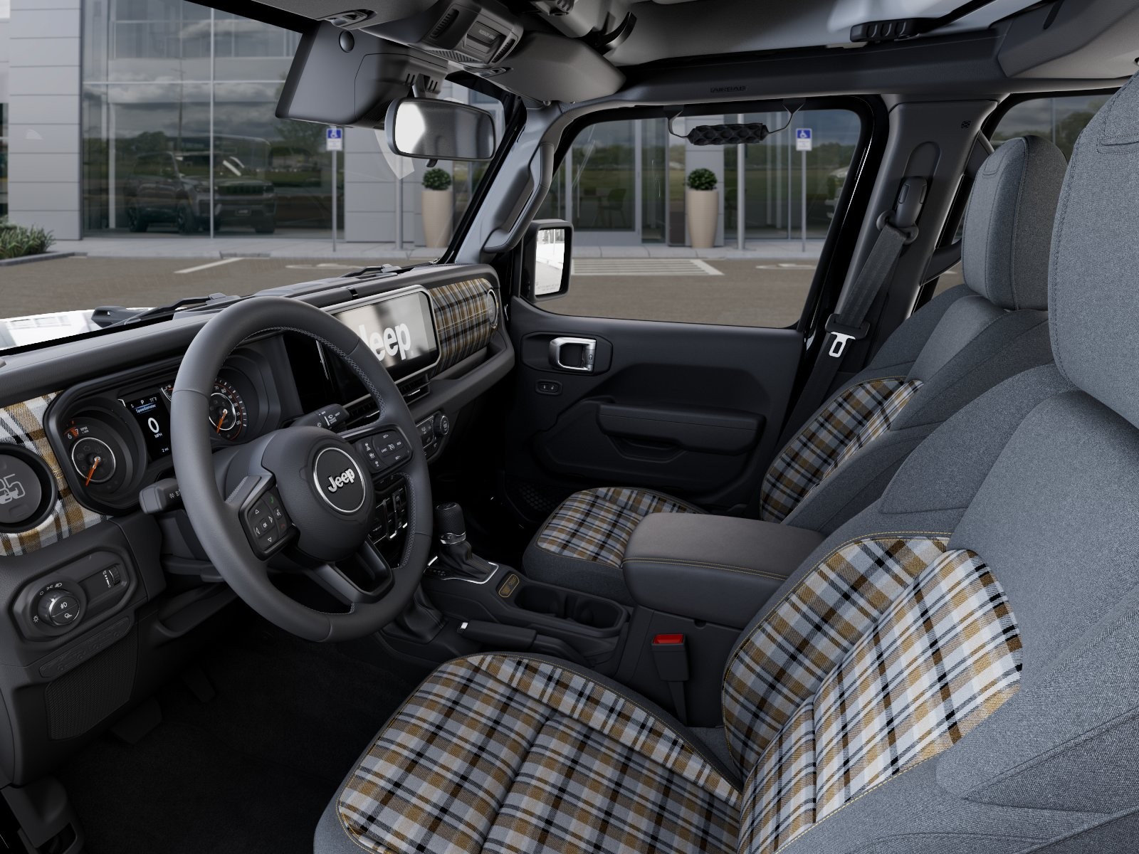 New 2026 Black Clear-Coat Exterior Paint Jeep 85th Anniversary Edition image 22