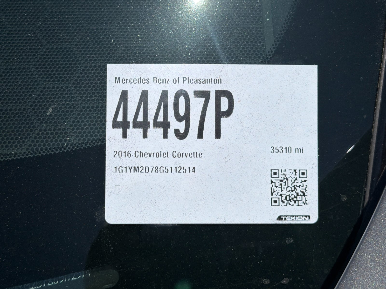 Used 2016 Gray Metallic Chevrolet Stingray Z51 2D Coupe image 4