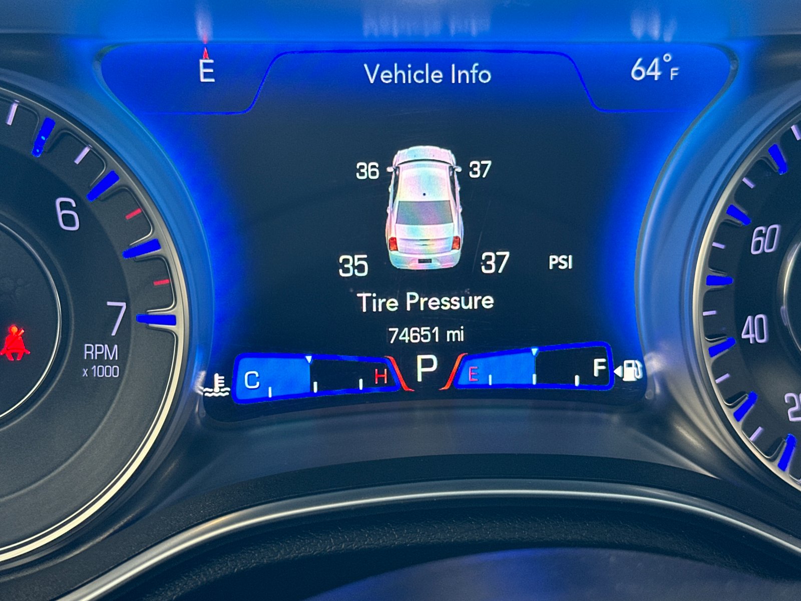 Used 2020 Blue Chrysler Touring image 25