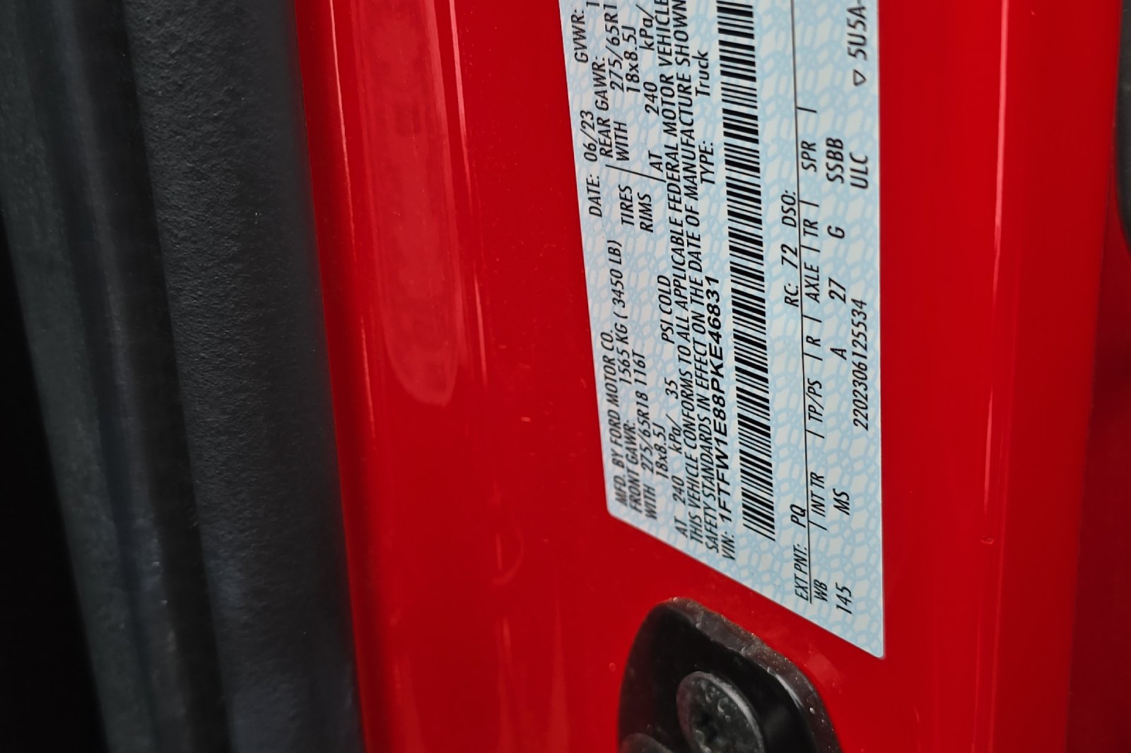 Used 2023 Red Ford XLT image 22