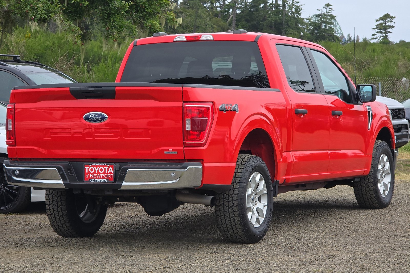Used 2023 Red Ford XLT image 4