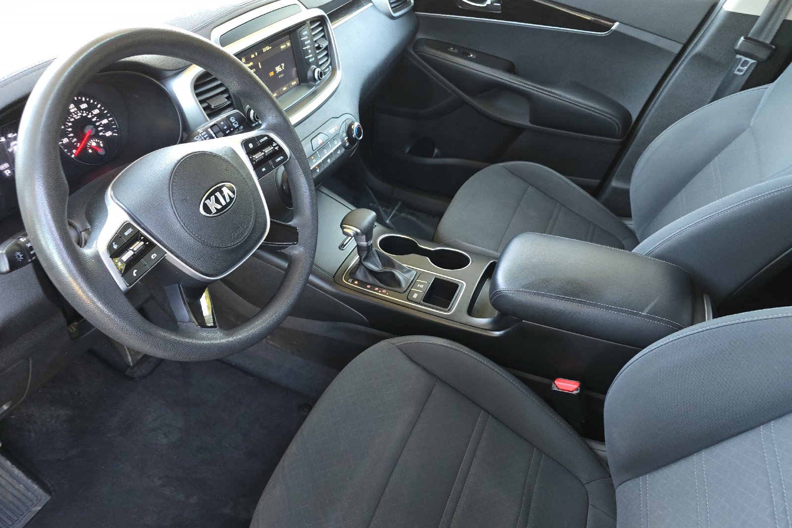 Used 2020 Blue Kia LX image 7