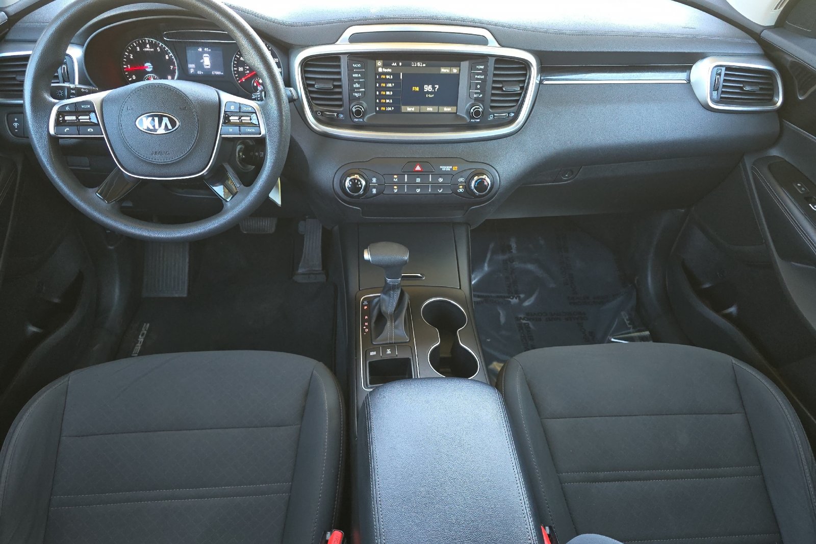 Used 2020 Blue Kia LX image 10