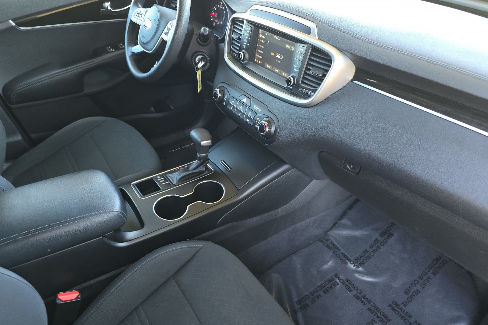Used 2020 Blue Kia LX image 14