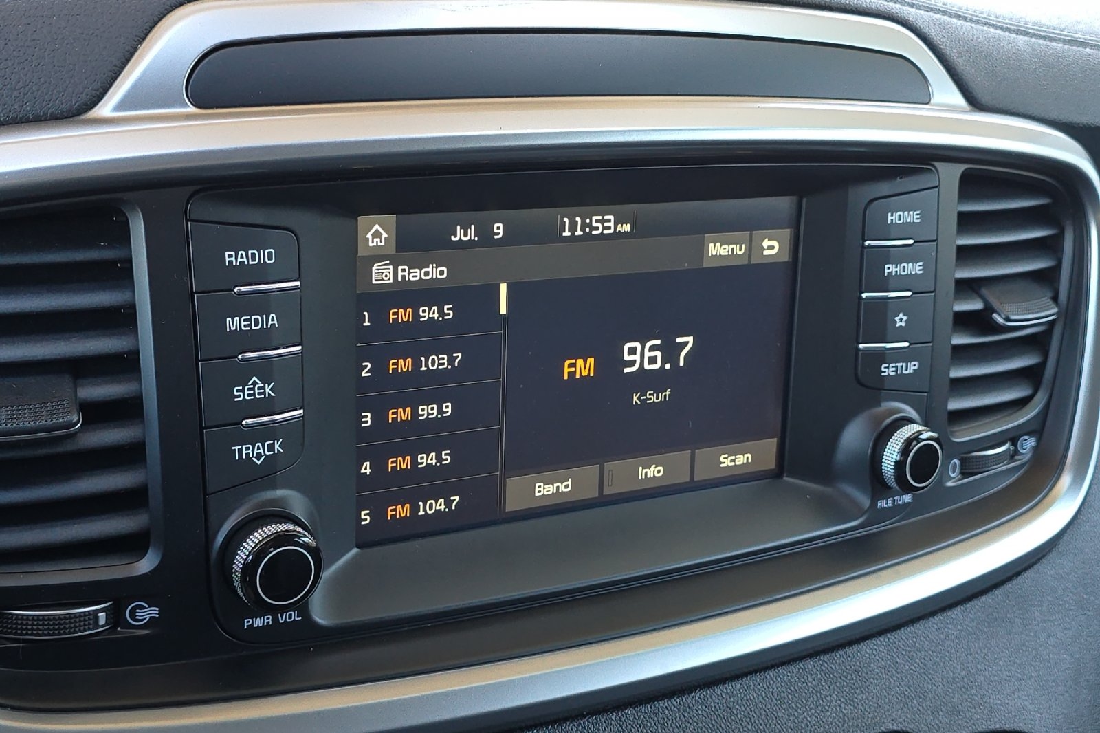 Used 2020 Blue Kia LX image 16