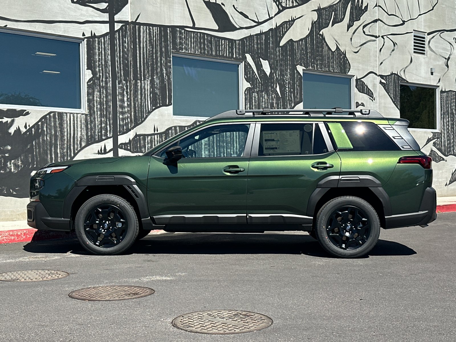 New 2026 Deep Emerald Green Pearl Subaru Limited image 3