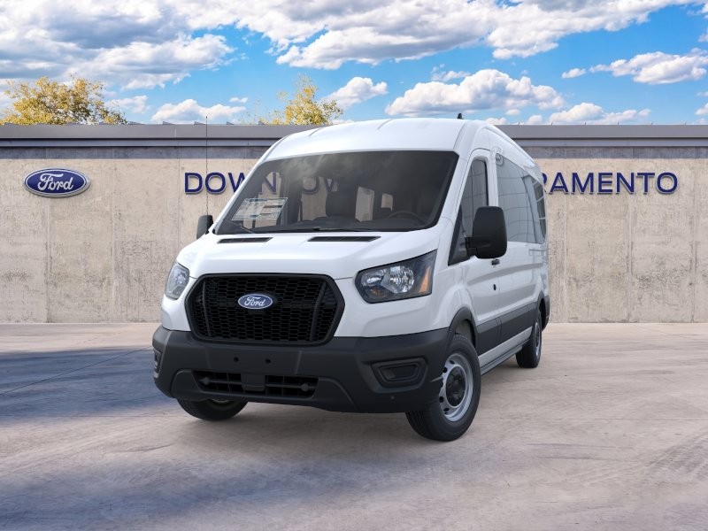 New 2026 Oxford White Ford Passenger Van XL image 3