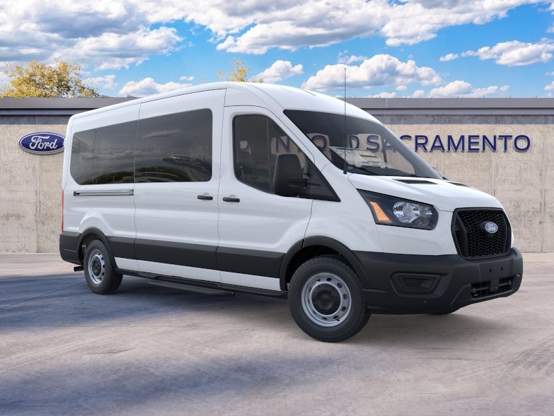 New 2026 Oxford White Ford Passenger Van XL image 8