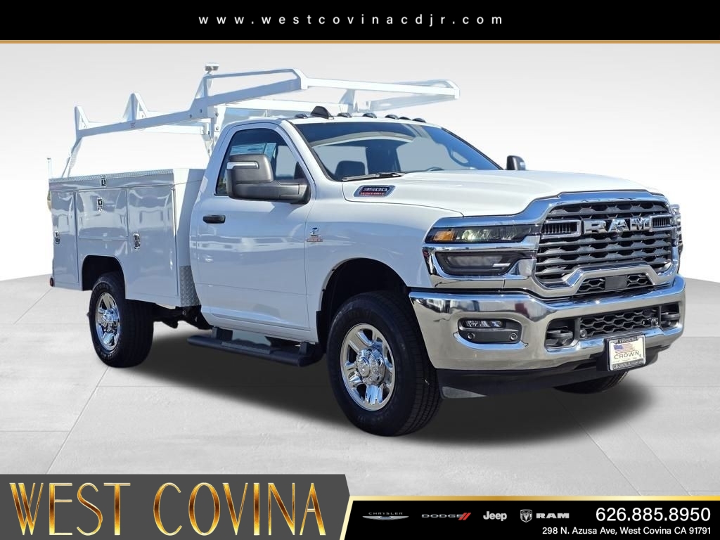 New 2025 Bright White Clear-Coat Exterior Paint RAM Tradesman image 3