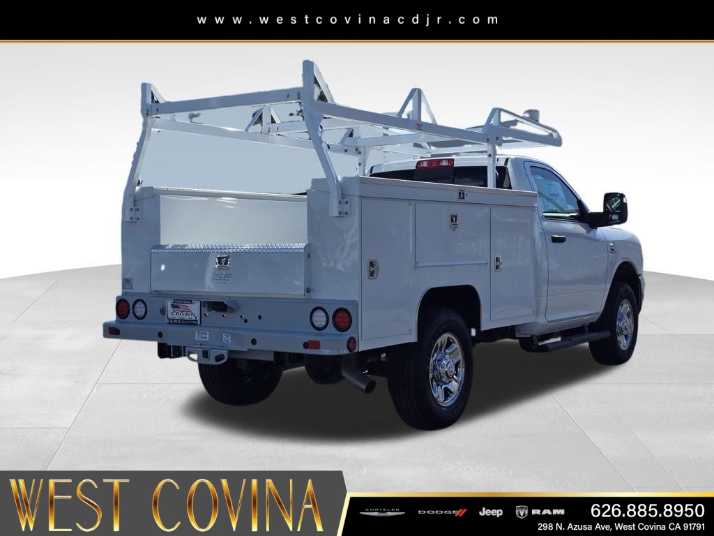 New 2025 Bright White Clear-Coat Exterior Paint RAM Tradesman image 5