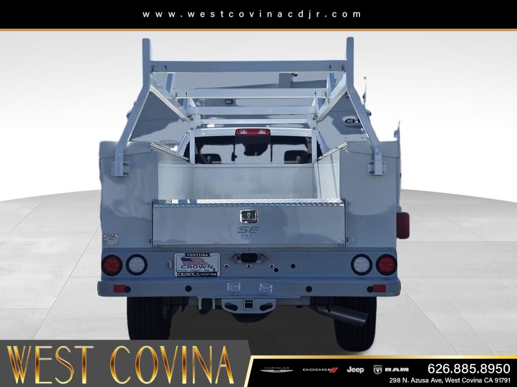New 2025 Bright White Clear-Coat Exterior Paint RAM Tradesman image 6
