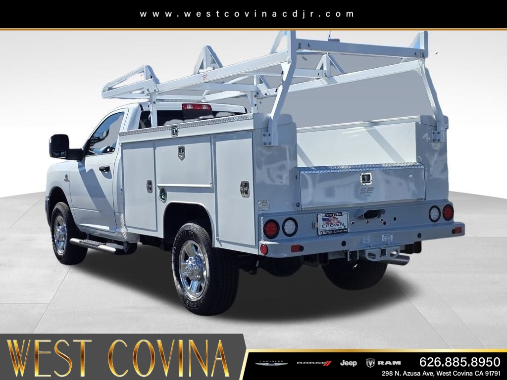 New 2025 Bright White Clear-Coat Exterior Paint RAM Tradesman image 7