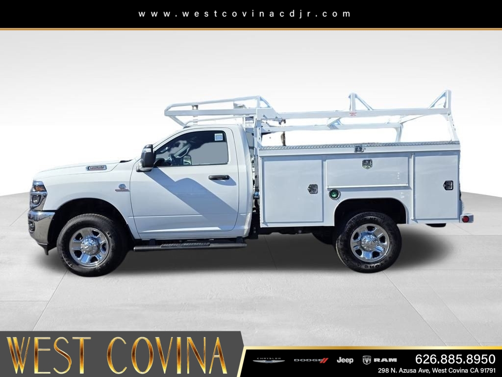New 2025 Bright White Clear-Coat Exterior Paint RAM Tradesman image 8