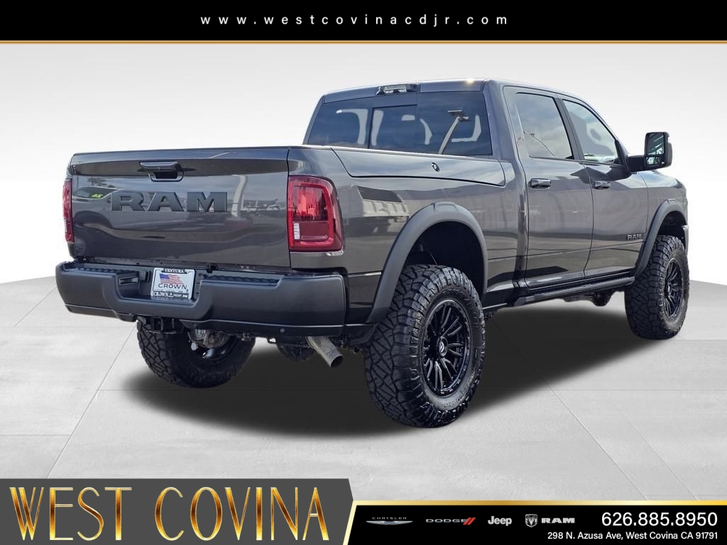 New 2025 Granite Crystal Metallic Clear-Coat Exterior Paint RAM Power Wagon image 5