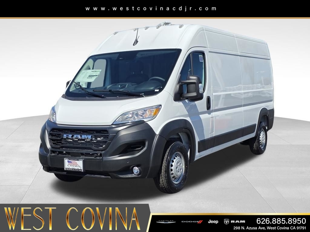New 2026 Bright White Clearcoat RAM High Roof image 3