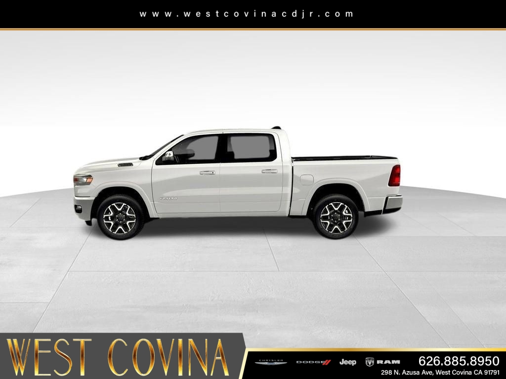 New 2026 Bright White Clear-Coat Exterior Paint RAM Laramie image 3