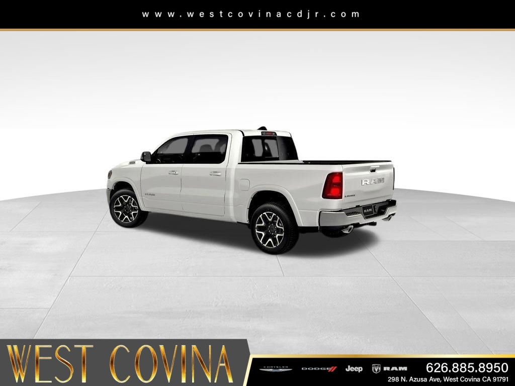 New 2026 Bright White Clear-Coat Exterior Paint RAM Laramie image 4