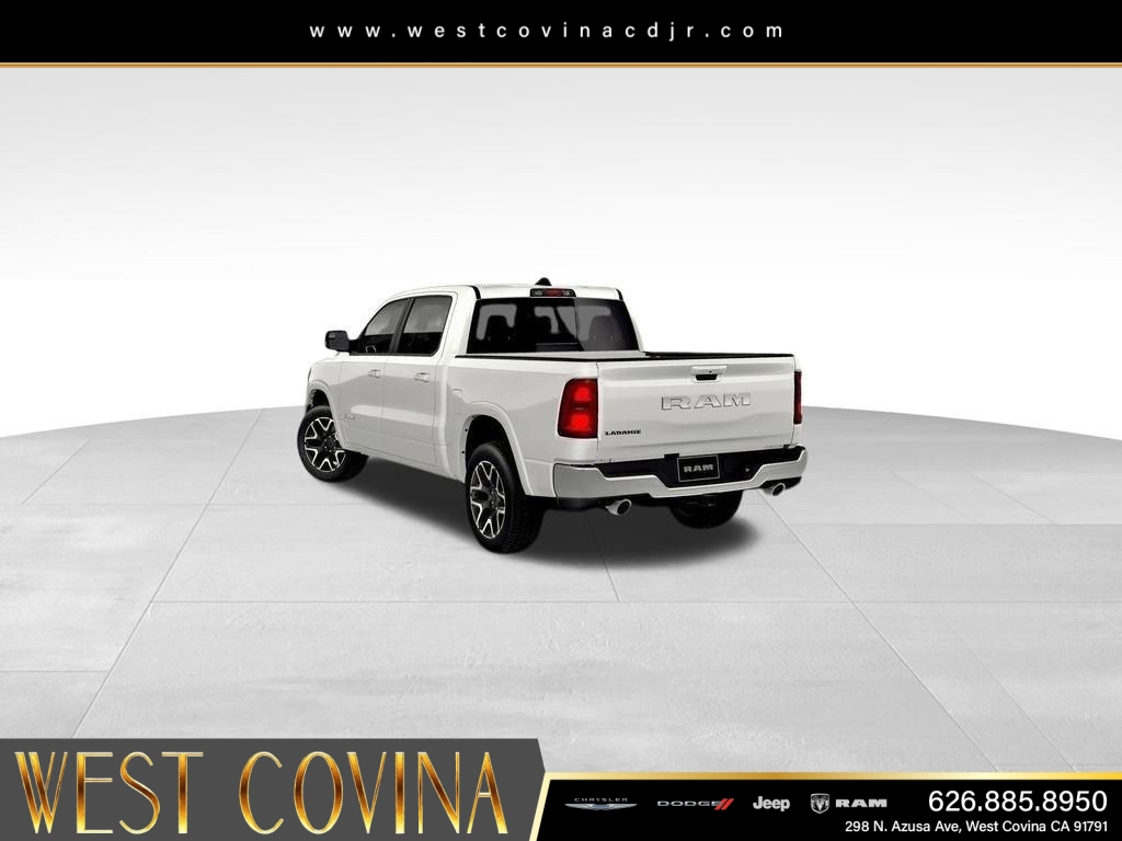 New 2026 Bright White Clear-Coat Exterior Paint RAM Laramie image 5