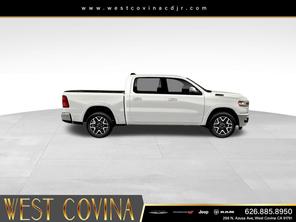 New 2026 Bright White Clear-Coat Exterior Paint RAM Laramie image 9