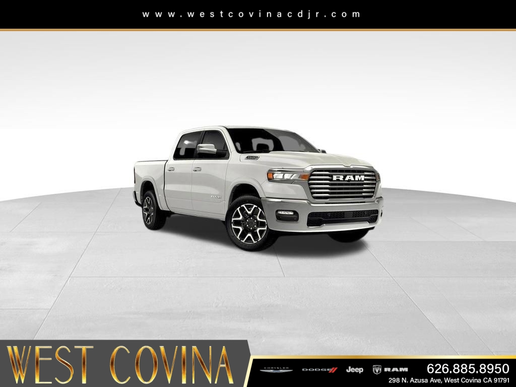 New 2026 Bright White Clear-Coat Exterior Paint RAM Laramie image 11
