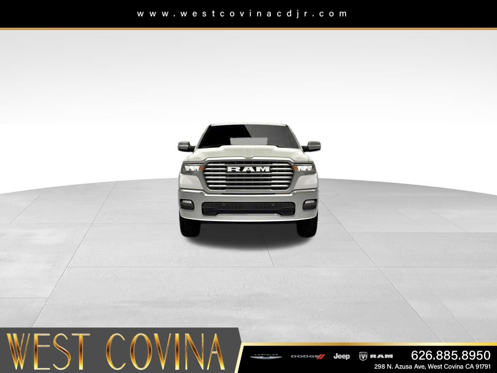 New 2026 Bright White Clear-Coat Exterior Paint RAM Laramie image 12