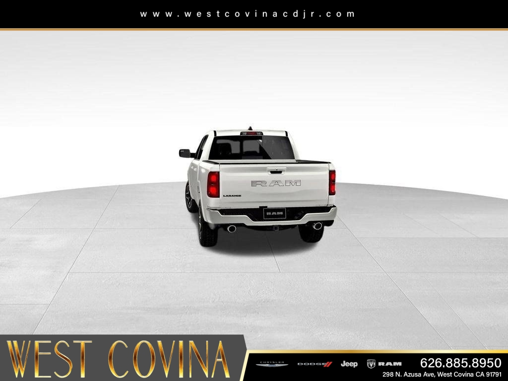 New 2026 Bright White Clear-Coat Exterior Paint RAM Laramie image 13