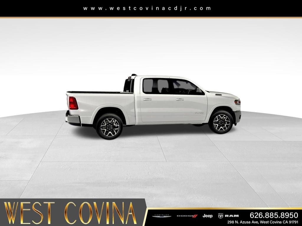 New 2026 Bright White Clear-Coat Exterior Paint RAM Laramie image 15