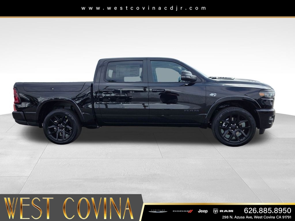 New 2026 Diamond Black Crystal Pearl-Coat Exterior Paint RAM Laramie image 4