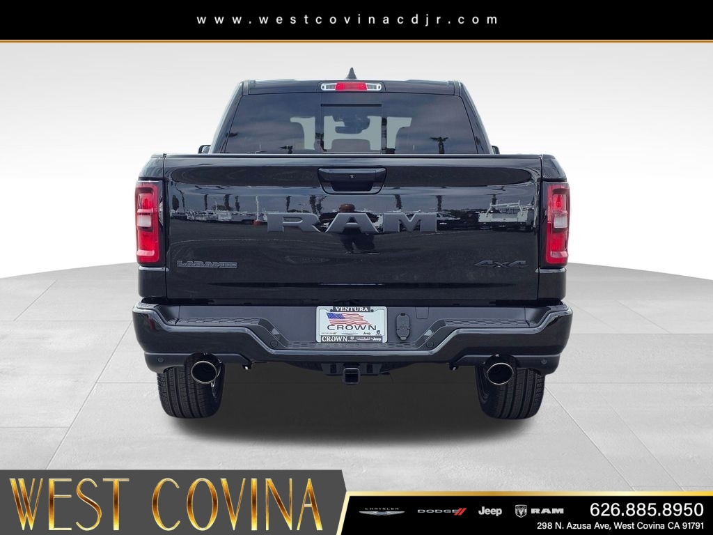 New 2026 Diamond Black Crystal Pearl-Coat Exterior Paint RAM Laramie image 6