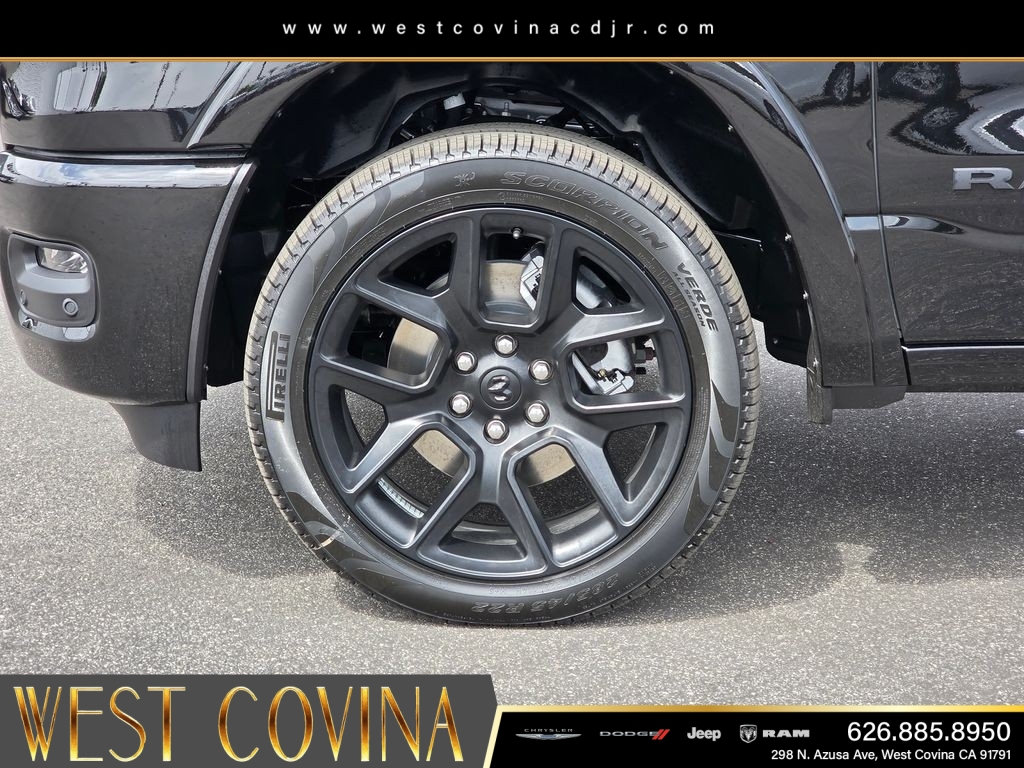 New 2026 Diamond Black Crystal Pearl-Coat Exterior Paint RAM Laramie image 9