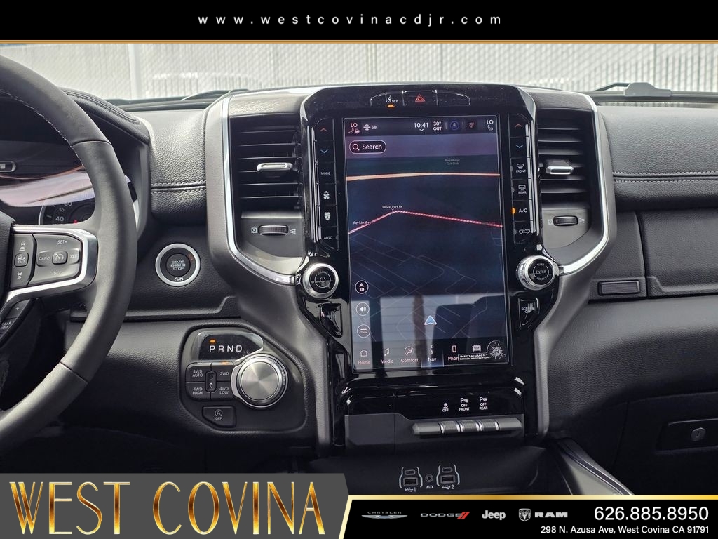 New 2026 Diamond Black Crystal Pearl-Coat Exterior Paint RAM Laramie image 12