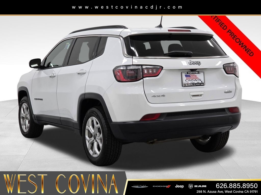 Certified Used 2025 White Jeep Latitude image 5