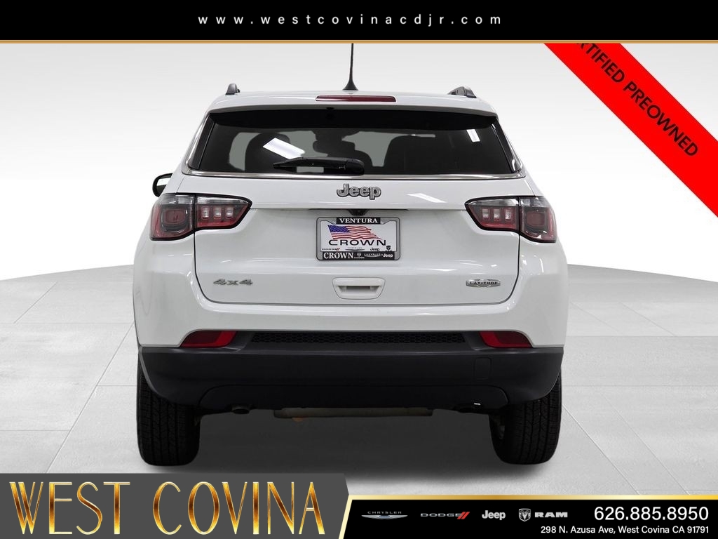 Certified Used 2025 White Jeep Latitude image 6
