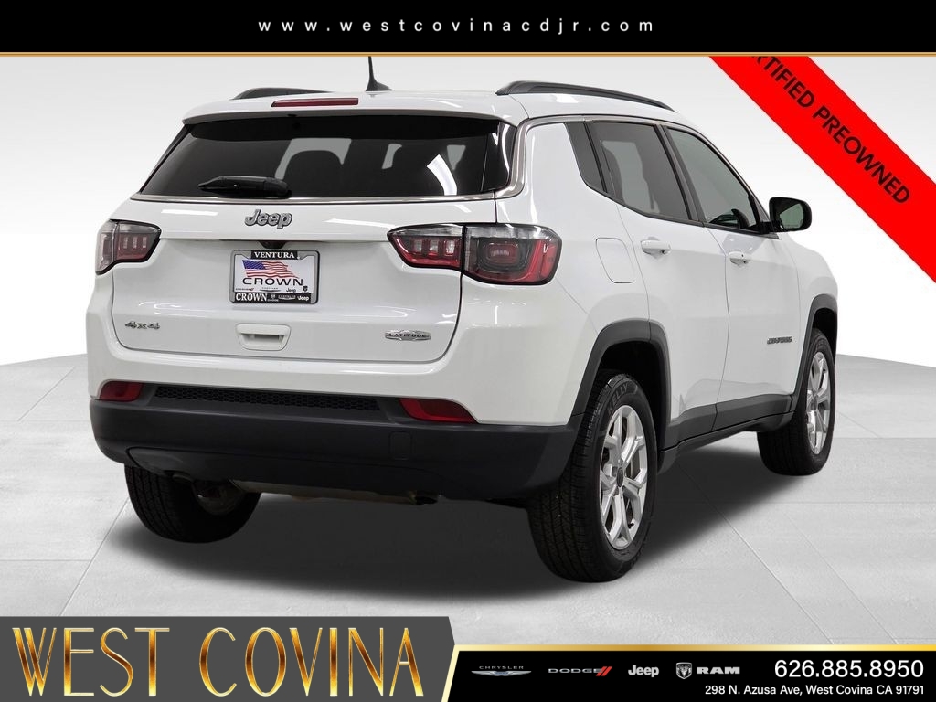 Certified Used 2025 White Jeep Latitude image 7