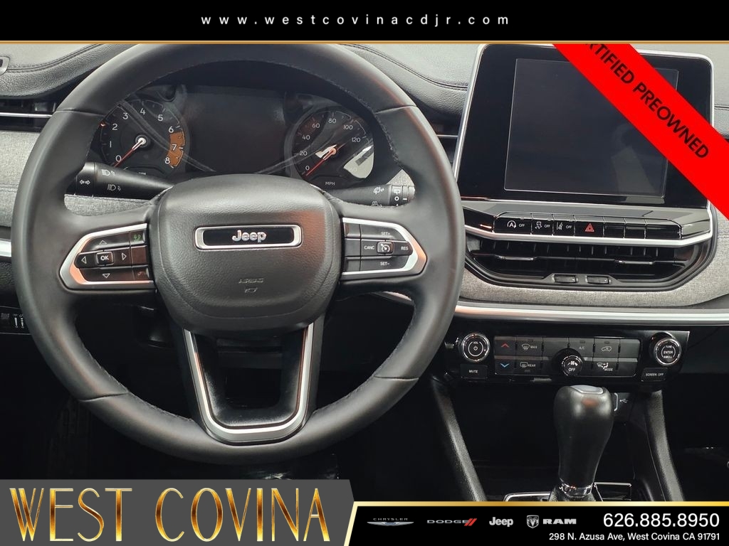 Certified Used 2025 White Jeep Latitude image 14