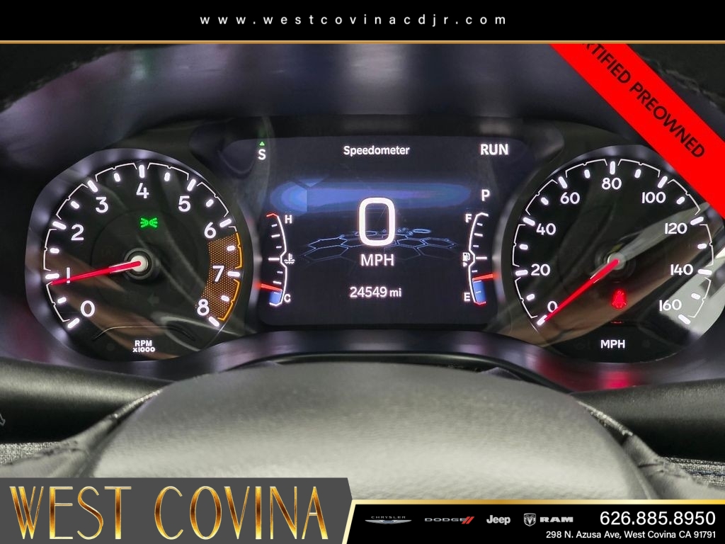 Certified Used 2025 White Jeep Latitude image 23