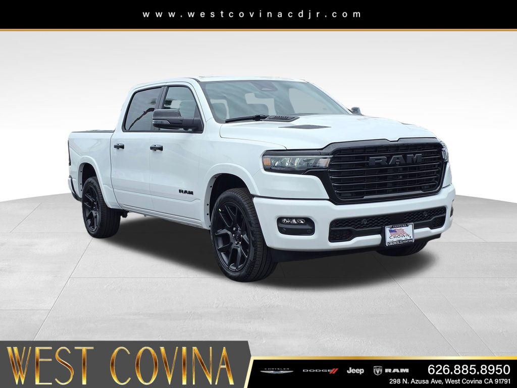 New 2026 Bright White Clear-Coat Exterior Paint RAM Laramie image 3