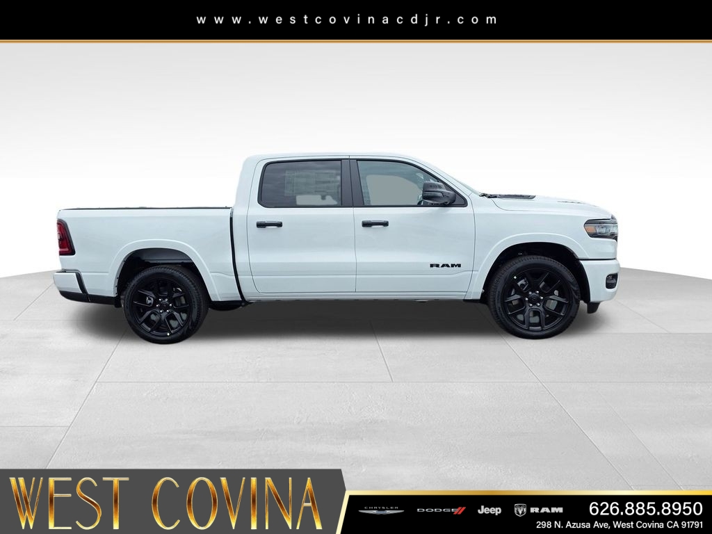 New 2026 Bright White Clear-Coat Exterior Paint RAM Laramie image 4