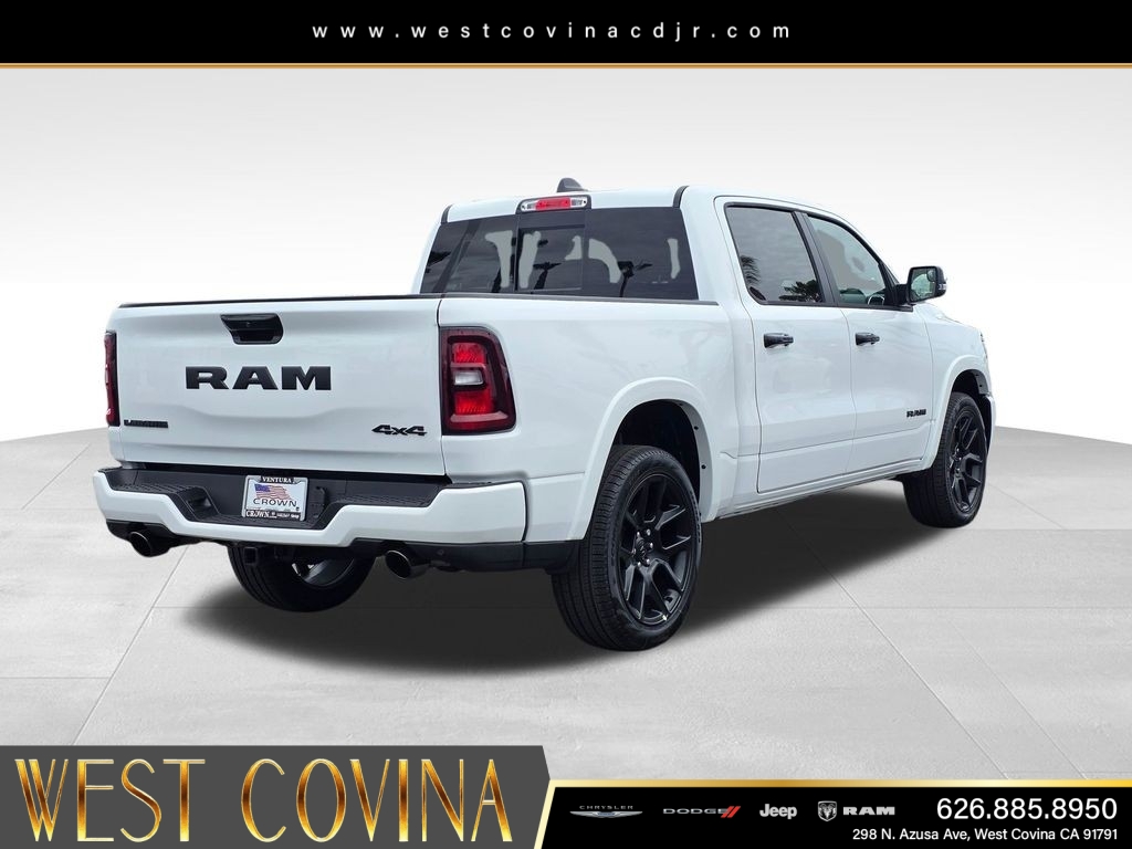 New 2026 Bright White Clear-Coat Exterior Paint RAM Laramie image 5