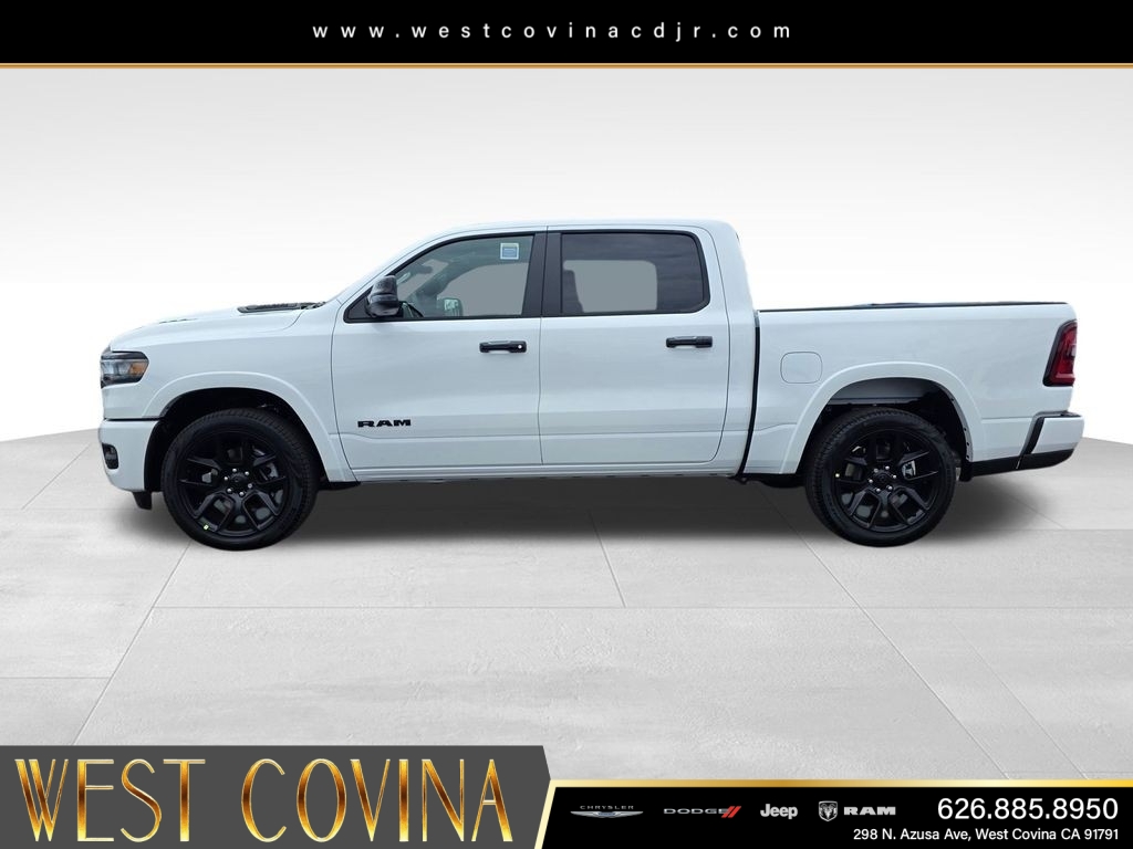 New 2026 Bright White Clear-Coat Exterior Paint RAM Laramie image 8