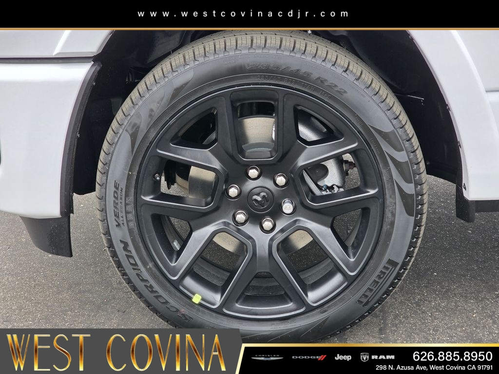 New 2026 Bright White Clear-Coat Exterior Paint RAM Laramie image 9