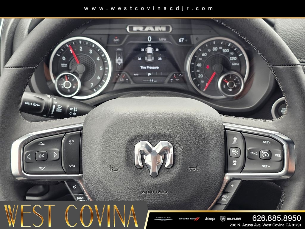 New 2026 Bright White Clear-Coat Exterior Paint RAM Laramie image 19