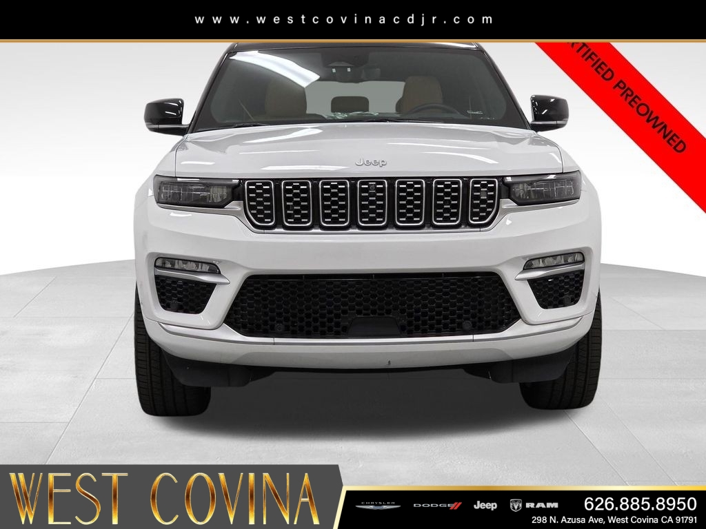 Certified Used 2024 White Jeep Summit Reserve image 2