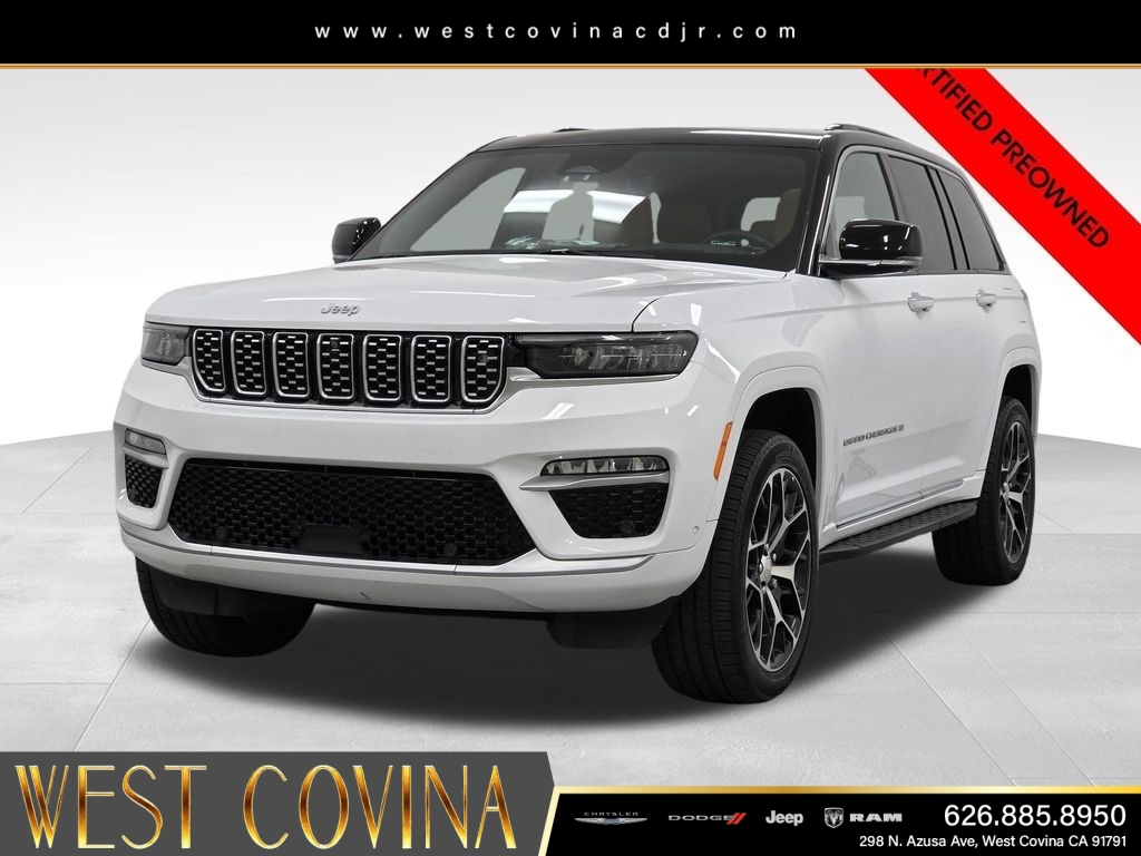 Certified Used 2024 White Jeep Summit Reserve image 3