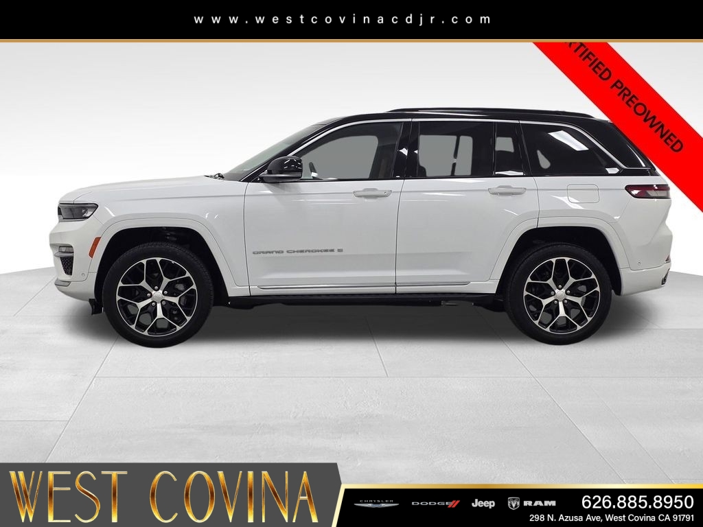 Certified Used 2024 White Jeep Summit Reserve image 4