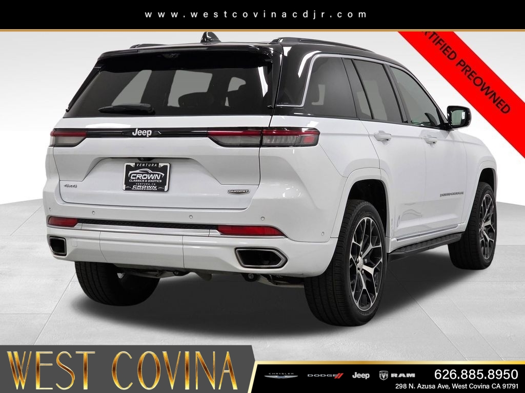 Certified Used 2024 White Jeep Summit Reserve image 7