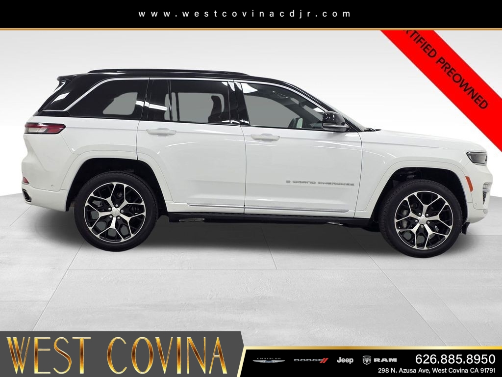 Certified Used 2024 White Jeep Summit Reserve image 8