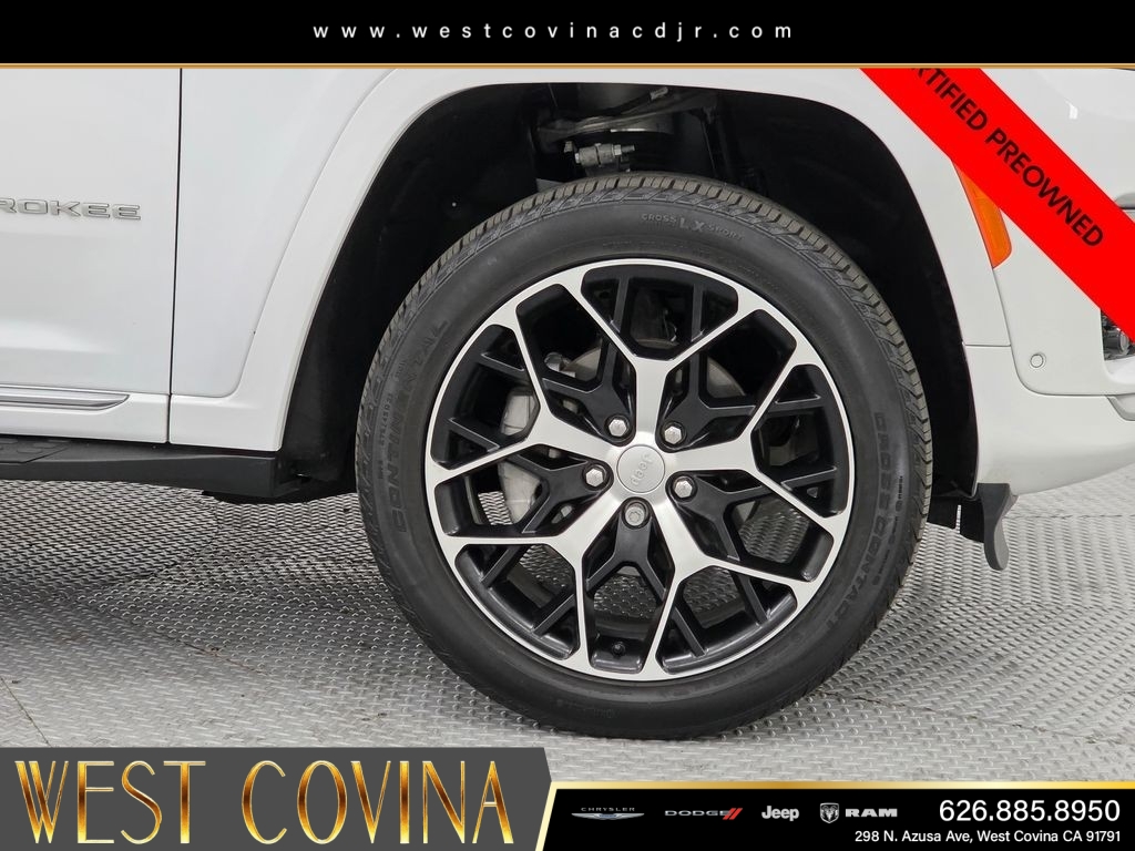 Certified Used 2024 White Jeep Summit Reserve image 9