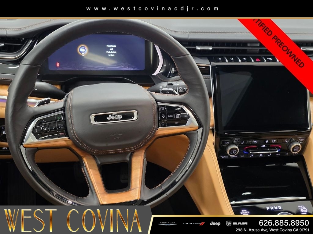 Certified Used 2024 White Jeep Summit Reserve image 16